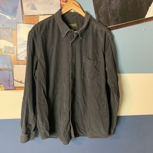 SOLD Eddie Bauer corduroy button up shirt